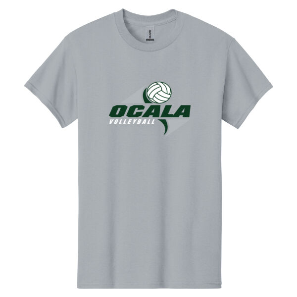 Ocala Volleyball Cotton T-Shirt Thumbnail