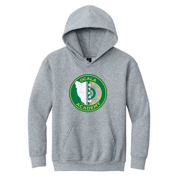 Ocala Steam Academy Youth Heavy Blend Hooded Sweatshirt Thumbnail
