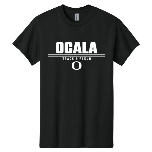 Ocala Track & Field Heavy Cotton 100% Cotton T Shirt Thumbnail