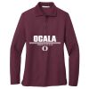 Women's Silk Touch Long Sleeve Polo Thumbnail