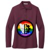 Women's Silk Touch Long Sleeve Polo Thumbnail